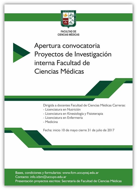 CONVOCATORIA PROY INV