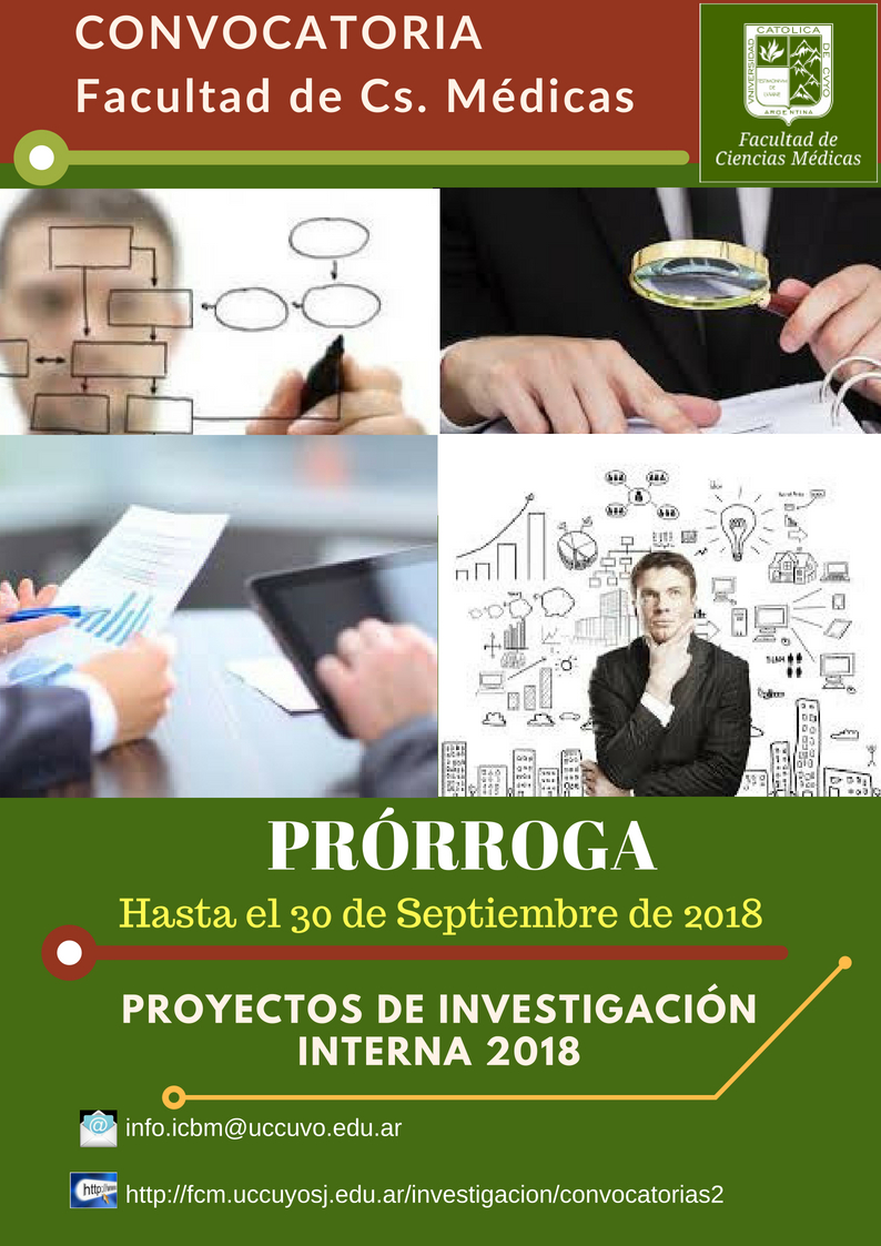 Prórroga INVESTIGACION 2018