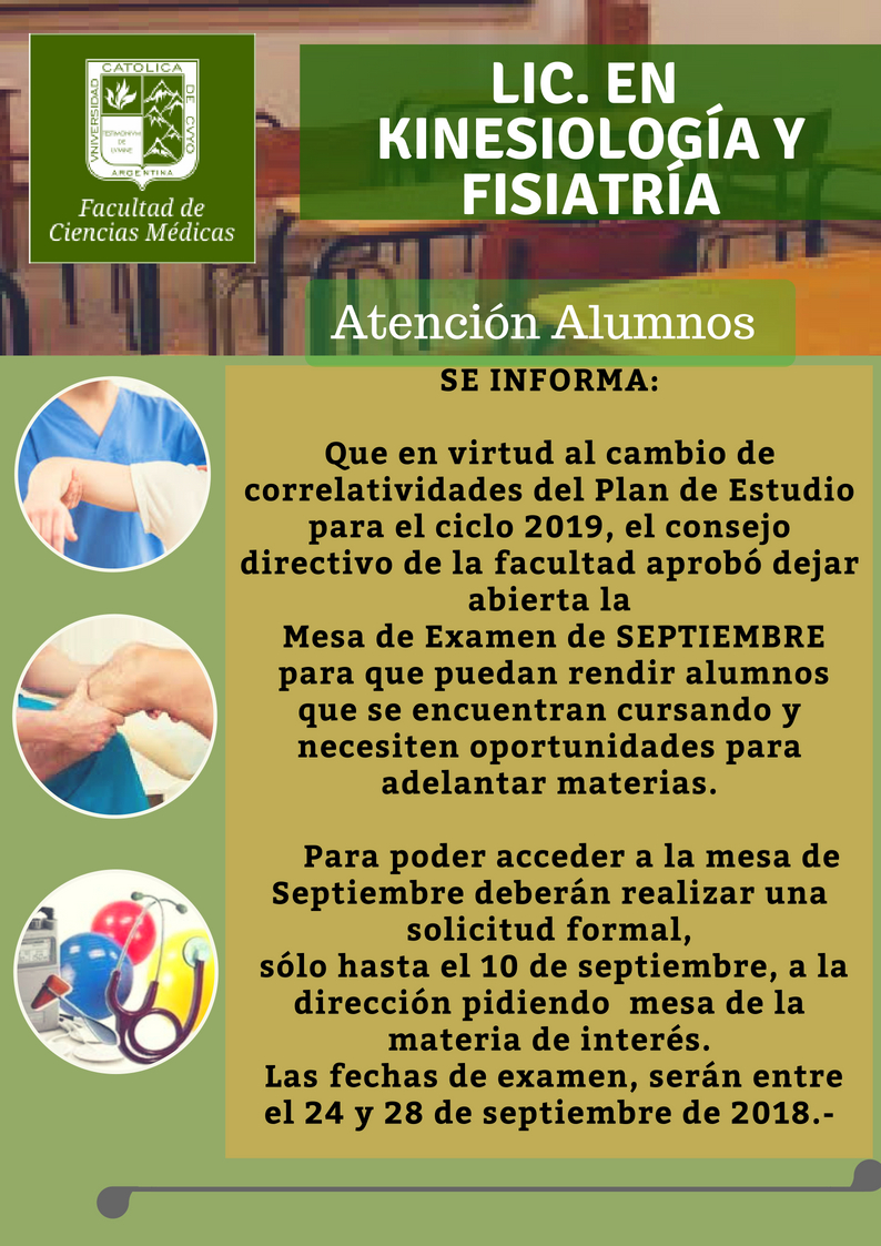AVISO KINESIO