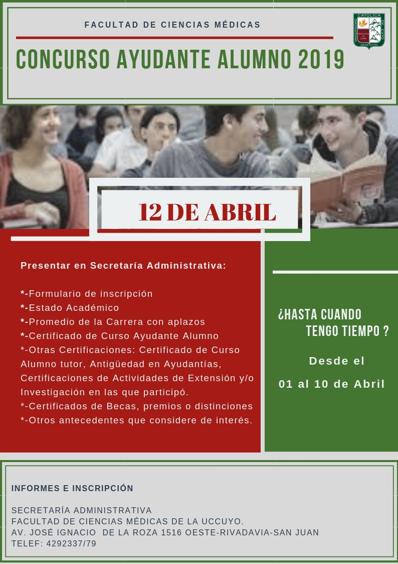 ConcursoAyudante Alumnor 2019