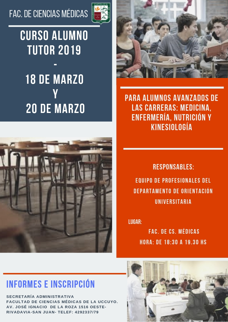 Curso alumno tutor 2019