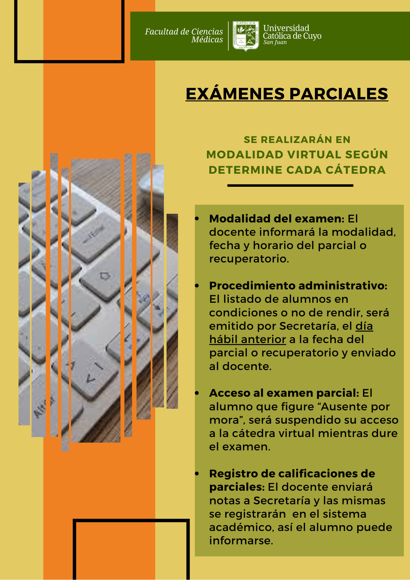 EXAMENES PARCIALES
