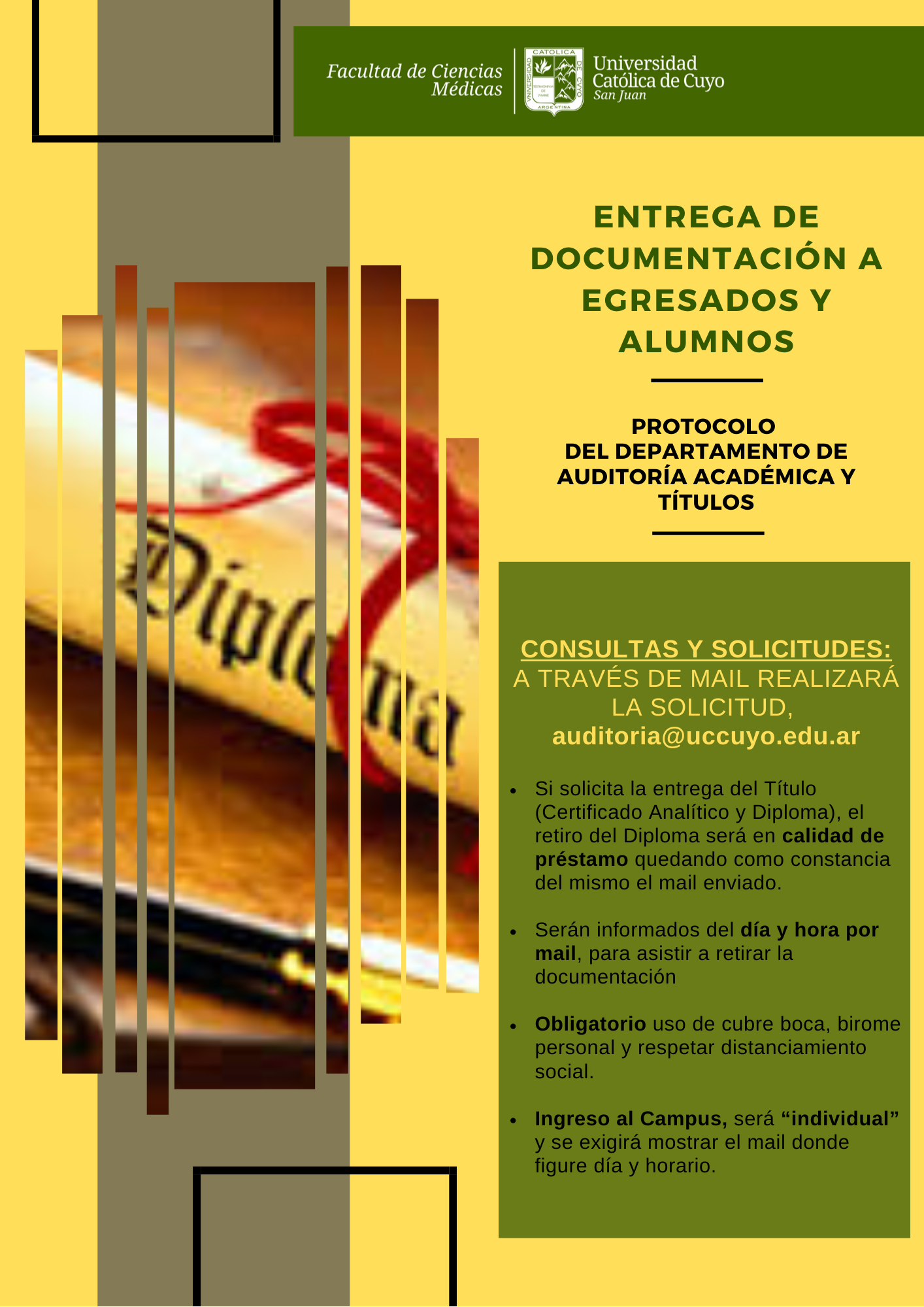 Protocolo auditoria academica