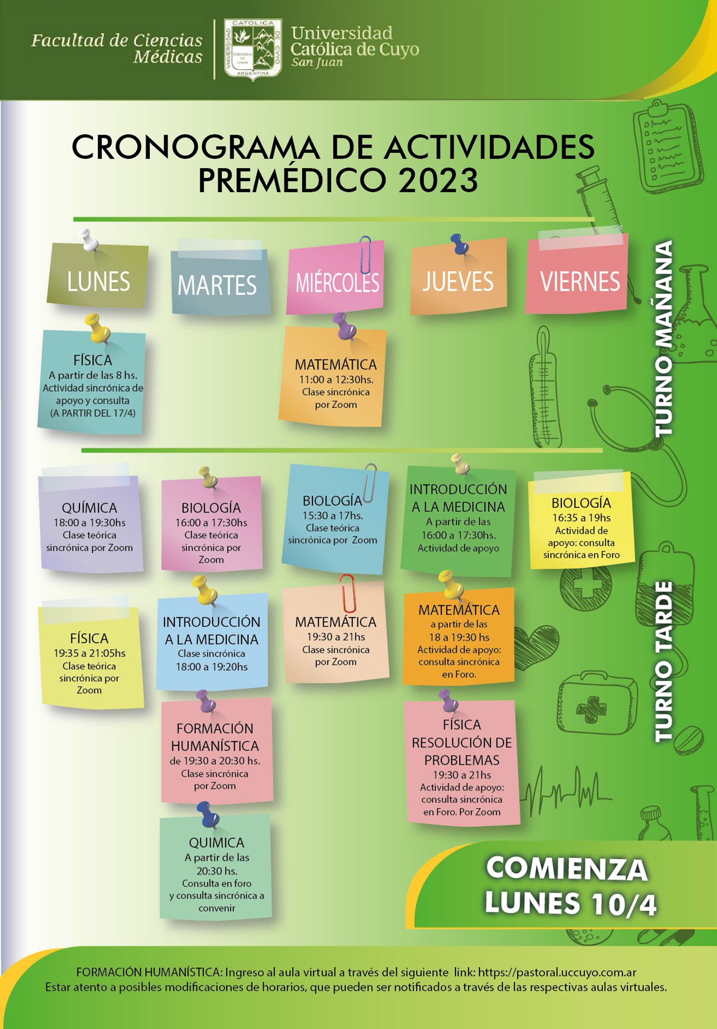 CRONO PRE MEDICO2023